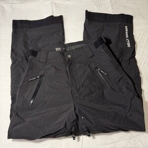 Helly Hansen Men's Black Ski Snow Pants - waterproof insulated breathable